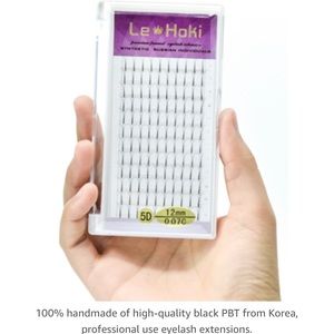 Lash Extensions 5D Easy Eyelashes Fans Volume Tray,C Curls,0.07 Thickness